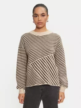 Свитер обычного кроя Kaffe, бежевый