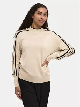 Свитер обычного кроя Kaffe, бежевый