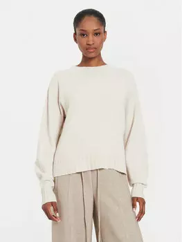 Свитер обычного кроя Kontatto, бежевый