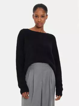 Свитер обычного кроя Kontatto, черный