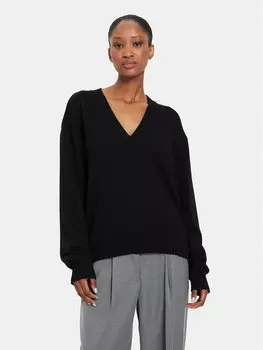 Свитер обычного кроя Kontatto, черный