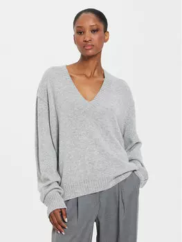 Свитер обычного кроя Kontatto, серый