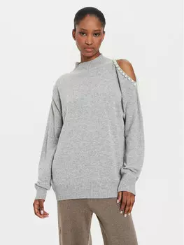 Свитер обычного кроя Kontatto, серый