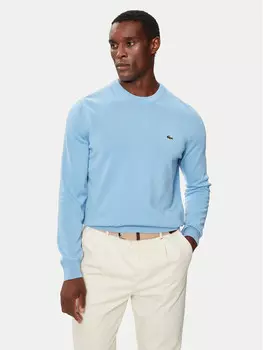 Свитер обычного кроя Lacoste, голубой