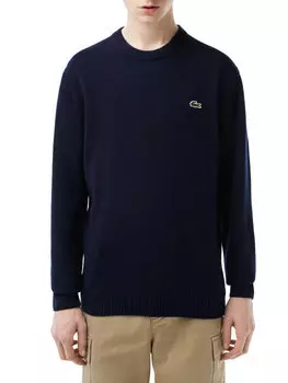 Свитер обычного кроя Lacoste, синий
