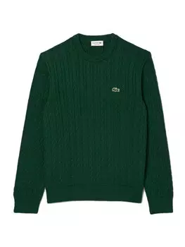 Свитер обычного кроя Lacoste, зеленый