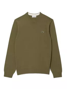 Свитер обычного кроя Lacoste, зеленый