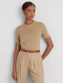 Свитер обычного кроя Lauren Ralph Lauren, бежевый