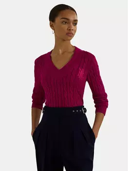 Свитер обычного кроя Lauren Ralph Lauren, розовый