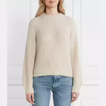 Свитер обычного кроя Layla с добавлением шерсти Samse Samse, бежевый