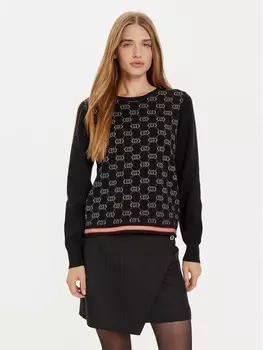 Свитер обычного кроя Liu Jo Sport, черный