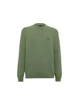 Свитер обычного кроя Lyle & Scott, зеленый