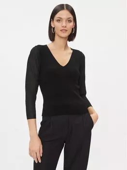 Свитер обычного кроя Marella, черный