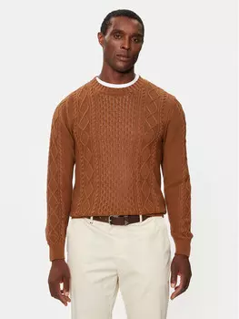 Свитер обычного кроя Matinique, коричневый