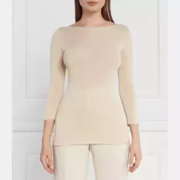 Свитер обычного кроя Max&Co., бежевый