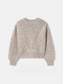Свитер обычного кроя Mayoral, бежевый