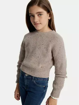 Свитер обычного кроя Mayoral, коричневый