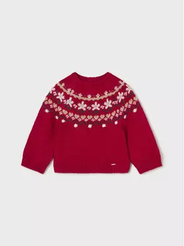 Свитер обычного кроя Mayoral, красный