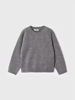 Свитер обычного кроя Mayoral, серый