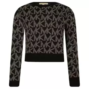 Свитер обычного кроя Michael Kors, черный