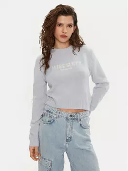 Свитер обычного кроя Miss Sixty, голубой
