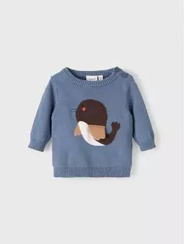 Свитер обычного кроя Name It, синий