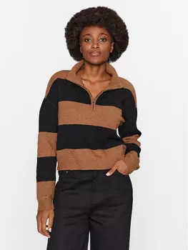 Свитер обычного кроя Noisy May, коричневый