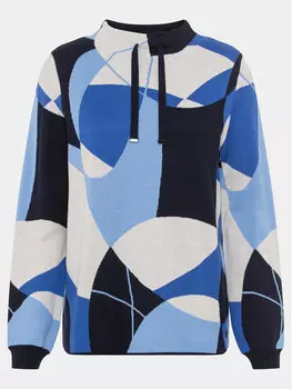 Свитер обычного кроя Olsen, синий