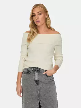 Свитер обычного кроя Only, экрю