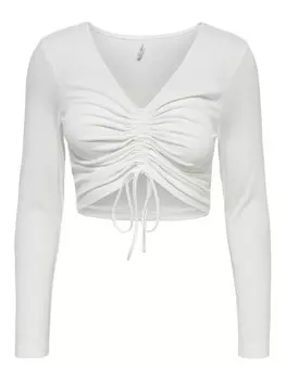 Свитер обычного кроя Only, белый