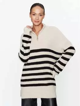 Свитер обычного кроя Only, бежевый