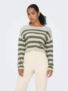 Свитер обычного кроя Only, бежевый