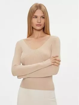 Свитер обычного кроя Only, бежевый