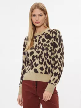 Свитер обычного кроя Only, бежевый