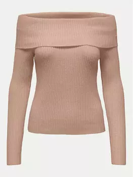 Свитер обычного кроя Only, бежевый