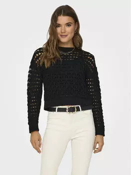 Свитер обычного кроя Only, черный