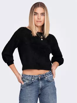 Свитер обычного кроя Only, черный