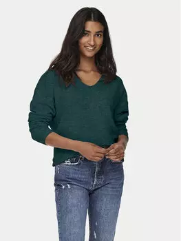 Свитер обычного кроя Only, зеленый