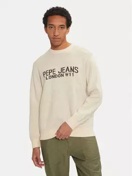 Свитер обычного кроя Pepe Jeans, экрю