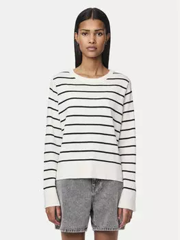 Свитер обычного кроя Pieces, белый