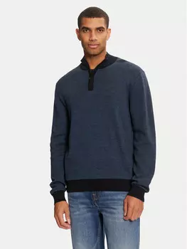 Свитер обычного кроя Pierre Cardin, синий