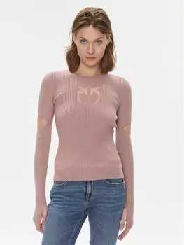 Свитер обычного кроя Pinko, розовый