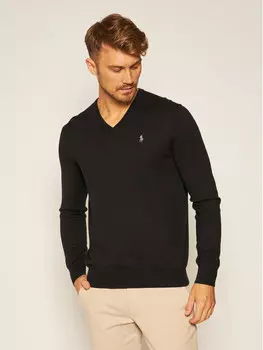 Свитер обычного кроя Polo Ralph Lauren, черный