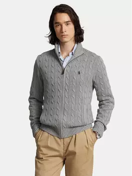 Свитер обычного кроя Polo Ralph Lauren, серый