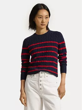 Свитер обычного кроя Polo Ralph Lauren, синий