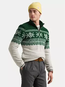 Свитер обычного кроя Polo Ralph Lauren, зеленый