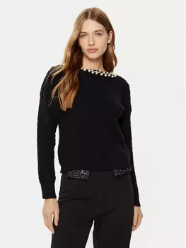 Свитер обычного кроя Rinascimento, черный