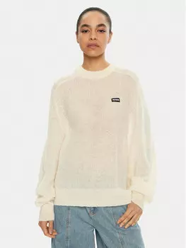 Свитер обычного кроя Rotate, экрю