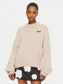 Свитер обычного кроя Rotate, бежевый