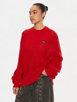 Свитер обычного кроя Rotate, красный